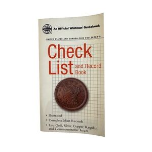Whitman Official Check List for‎ Coin collectors